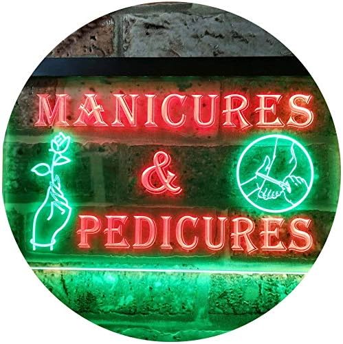Manicures and Pedicures LED Light Sign - LED Gift Works