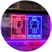 Male Female Restroom LED Light Sign - Way Up Gifts
