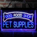 Dog Food Shop Pet Supplies LED Light Sign - Way Up Gifts