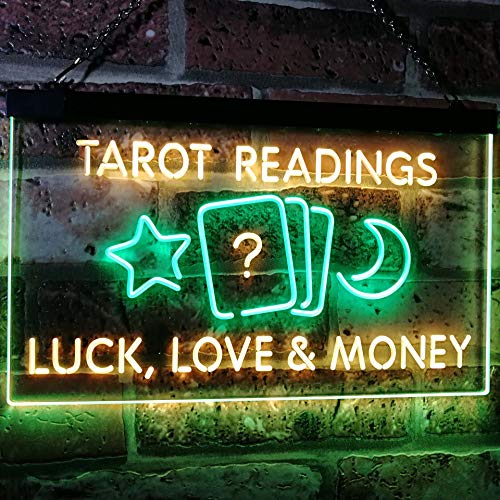 Psychic Tarot Readings LED Light Sign - Way Up Gifts