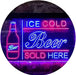 Ice Cold Beer Sold Here LED Light Sign - Way Up Gifts