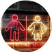 Men Women Bathroom Restroom LED Light Sign - Way Up Gifts