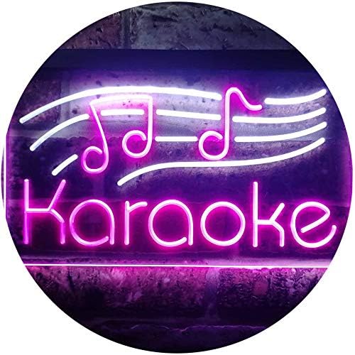 Karaoke Music Notes LED Light Sign - Way Up Gifts