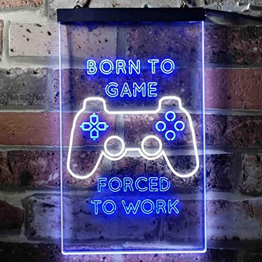 Born to Game Room LED Light Sign - Way Up Gifts