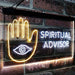 Psychic Spiritual Advisor LED Light Sign - Way Up Gifts