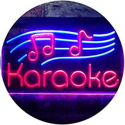 Karaoke Music Notes LED Light Sign - LED Gift Works