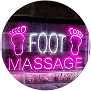 Foot Massage LED Light Sign - LED Gift Works