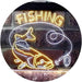 Fishing Camp Cabin LED Light Sign - Way Up Gifts