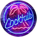 Palm Tree Cocktails LED Light Sign - Way Up Gifts
