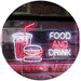 Soda Burgers Food and Drink LED Light Sign - Way Up Gifts