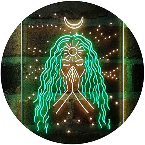 Psychic Girl Moon Star Bedroom Decoration LED Light Sign - LED Gift Works