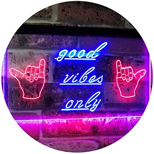 Good Vibes Only LED Light Sign - LED Gift Works