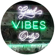 Good Vibes Only LED Light Sign - LED Gift Works