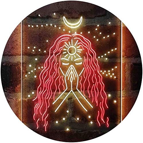 Psychic Girl Moon Star Bedroom Decoration LED Light Sign - LED Gift Works