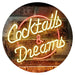 Cocktails & Dreams LED Light Sign - Way Up Gifts