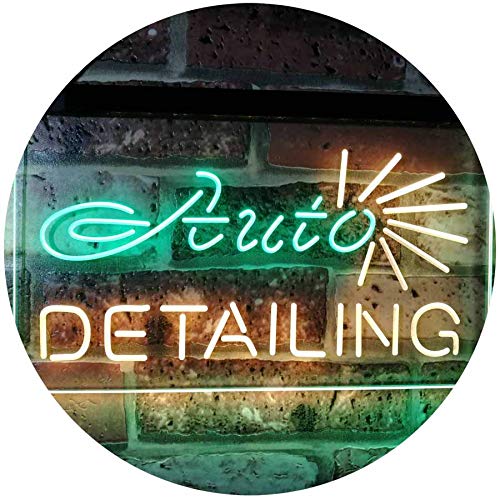 Car Body Shop Auto Detailing LED Light Sign - Way Up Gifts