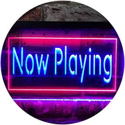 Now Playing Movie Night Home Theater LED Light Sign - LED Gift Works