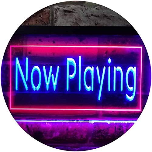 Now Playing Movie Night Home Theater LED Light Sign - Way Up Gifts