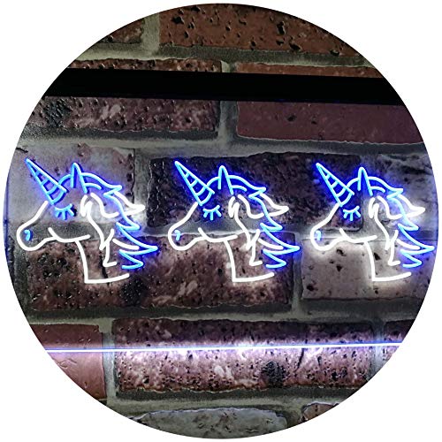 Three Unicorns LED Light Sign - LED Gift Works