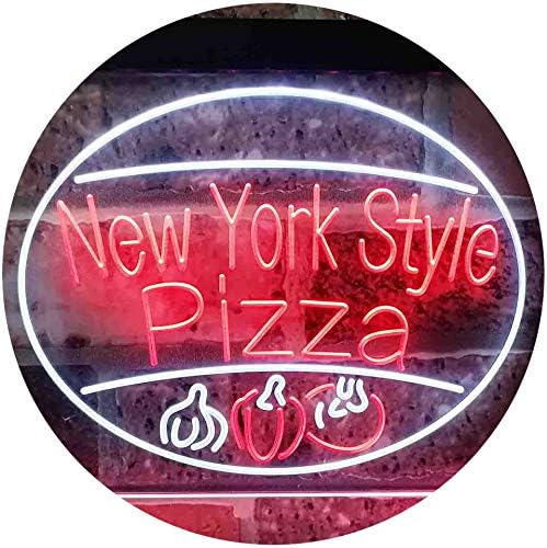 New York Style Pizza LED Light Sign - Way Up Gifts