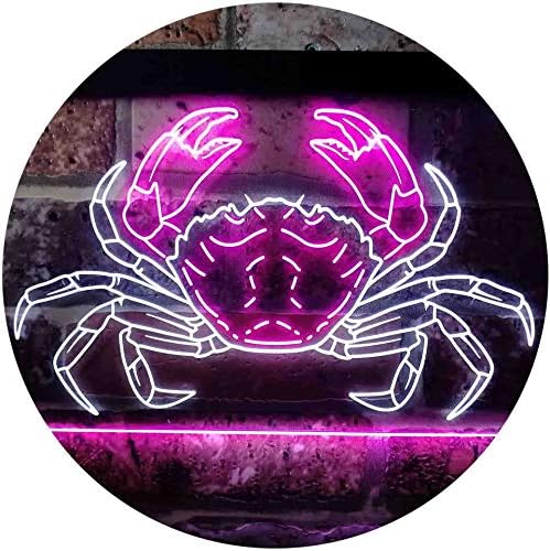 Crab Seafood Ocean Display LED Light Sign - Way Up Gifts