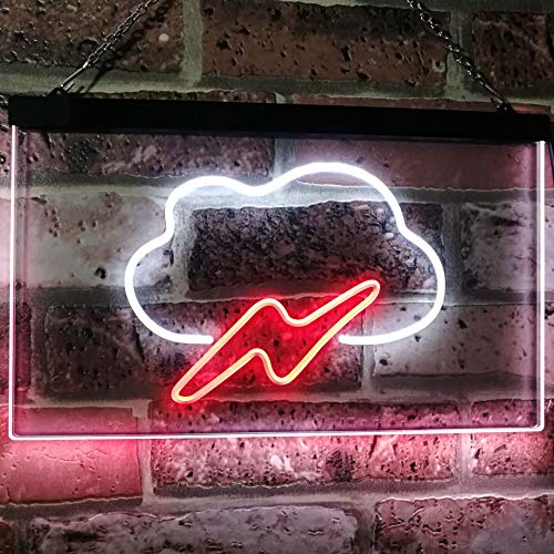 Cloud Lightning Kid's Room Decor LED Light Sign - Way Up Gifts