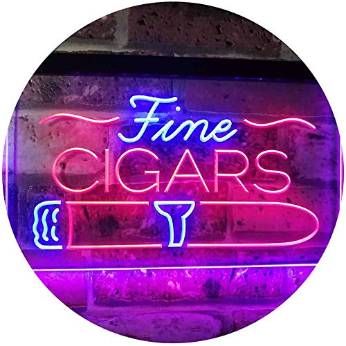 Fine Cigars LED Light Sign - Way Up Gifts