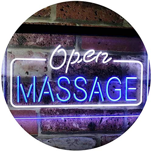 Open Massage LED Light Sign - Way Up Gifts