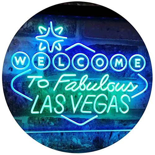 Welcome to Fabulous Las Vegas LED Light Sign - LED Gift Works