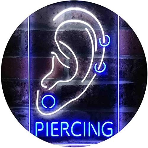 Ear Piercing Display LED Light Sign - LED Gift Works