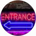 Entrance Left Arrow LED Light Sign - Way Up Gifts