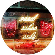 Good Vibes Only LED Light Sign - LED Gift Works