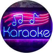 Karaoke Music Notes LED Light Sign - LED Gift Works