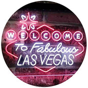 Welcome to Fabulous Las Vegas LED Light Sign - LED Gift Works