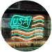 USA Flag LED Light Sign - Way Up Gifts