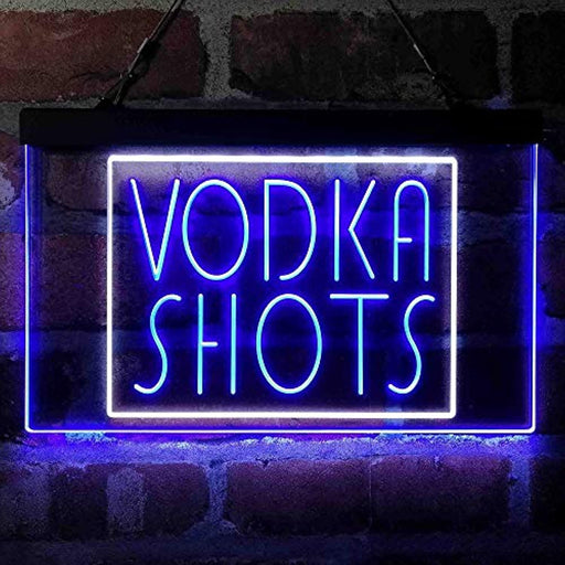 Vodka Shots Bar LED Light Sign - Way Up Gifts