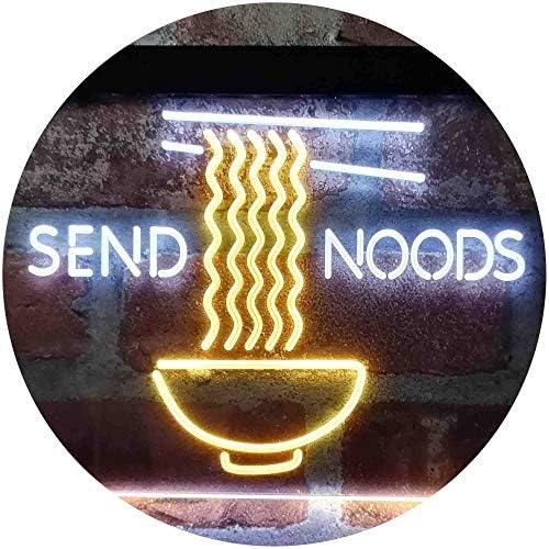 Humor Send Noods Noodles Home Decoration LED Light Sign - Way Up Gifts