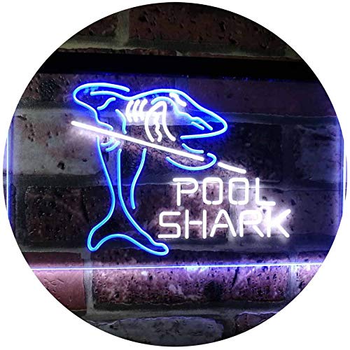 Billiards Pool Shark LED Light Sign - Way Up Gifts