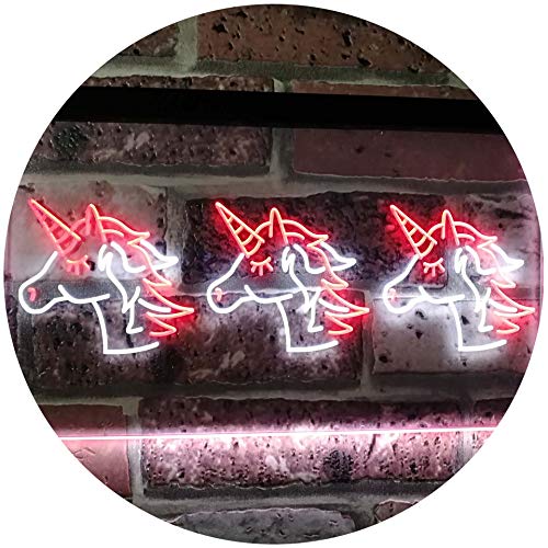 Three Unicorns LED Light Sign - LED Gift Works