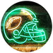 Sports Man Cave Football LED Light Sign - Way Up Gifts