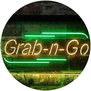 Grab n Go Food Take Away LED Light Sign - LED Gift Works