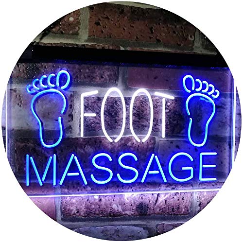 Foot Massage LED Light Sign - LED Gift Works
