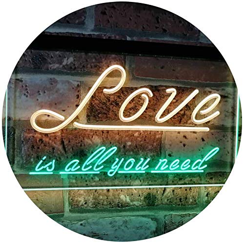 Love is All You Need LED Light Sign - LED Gift Works