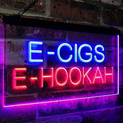 Vape Shop E-Cigs E-Hookah LED Sign - LED Gift Works