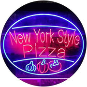New York Style Pizza LED Light Sign - LED Gift Works