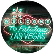 Welcome to Fabulous Las Vegas LED Light Sign - LED Gift Works