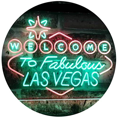 Welcome to Fabulous Las Vegas LED Light Sign - LED Gift Works