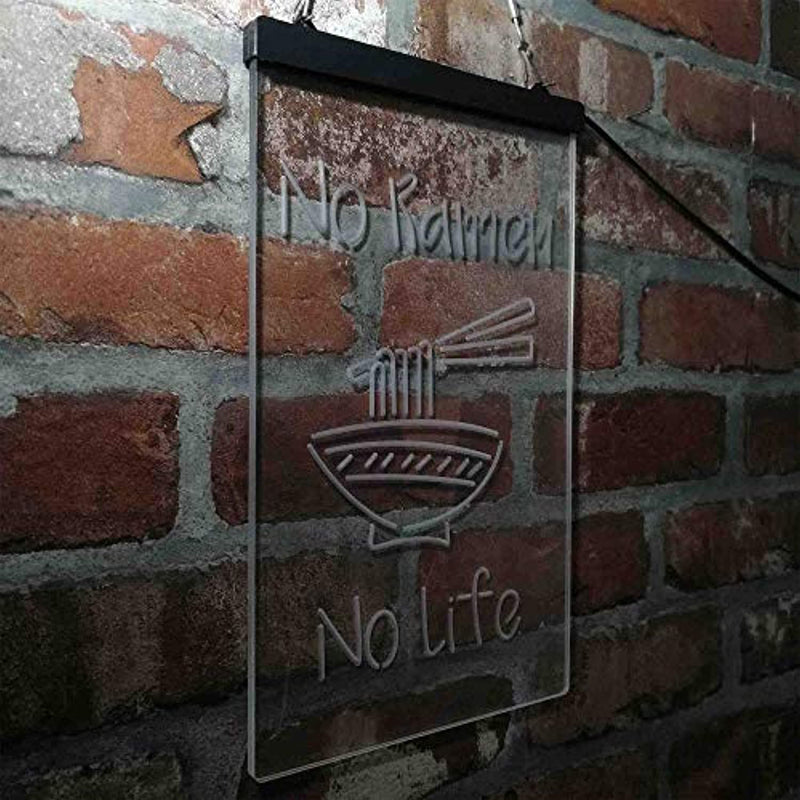 No Ramen No Life Shop LED Light Sign - LED Gift Works