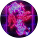 Koi Fish Tattoo Line Art LED Light Sign - Way Up Gifts