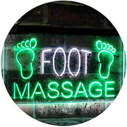 Foot Massage LED Light Sign - LED Gift Works